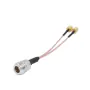 Split-cord adaptor for 4G routers: double SMA male to N female thumbnail