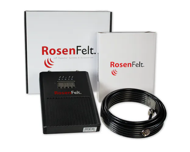 RosenFelt 4G REPEATER (alle providers) - bellen en 4G internet (4.000 m²)