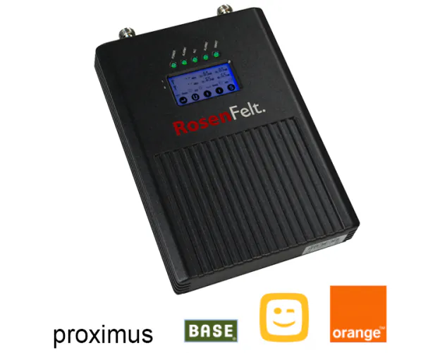 RosenFelt 4G REPEATER (alle providers) - bellen en 4G internet (1.000 m²)